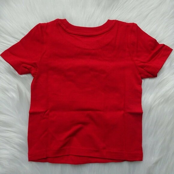 Lot of 2 Disney Mickey Mouse Tees Graphic T-Shirts Red Orange Baby Toddler 12 Mo - Picture 6 of 10